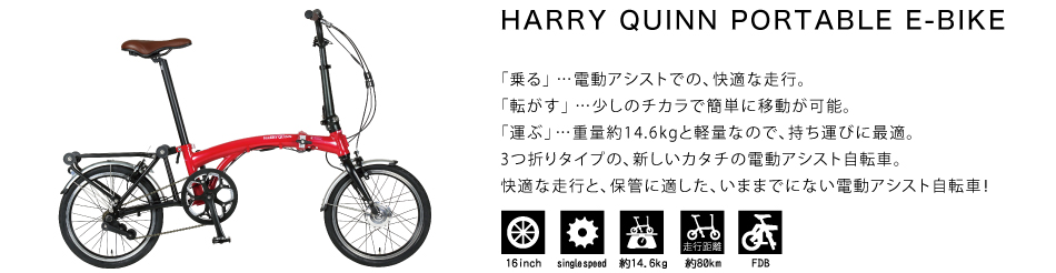 HARRY QUINN PORTABLE E-BIKE